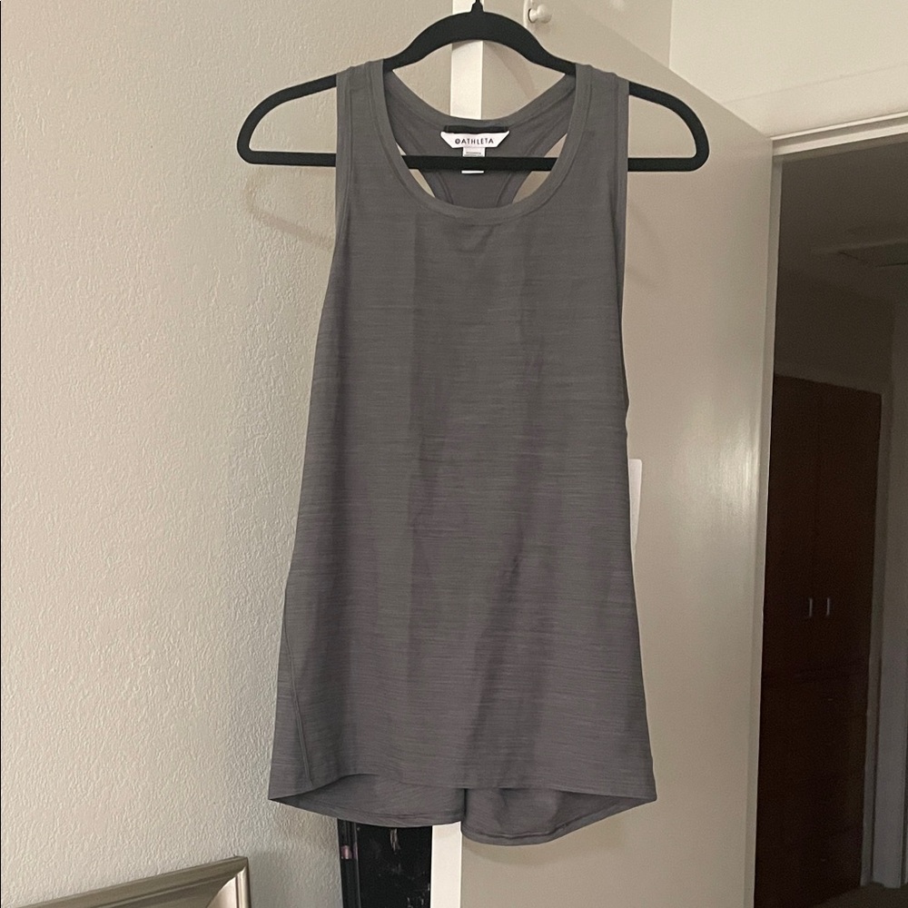 Athleta Gray Tank Top Large NWT